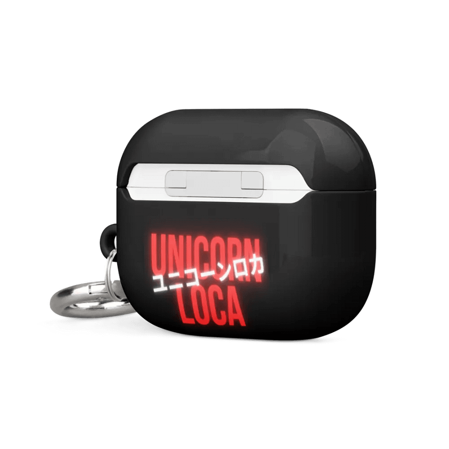 UNICORN LOCA Glitch All-Over Print AirPods® Case product image (5)