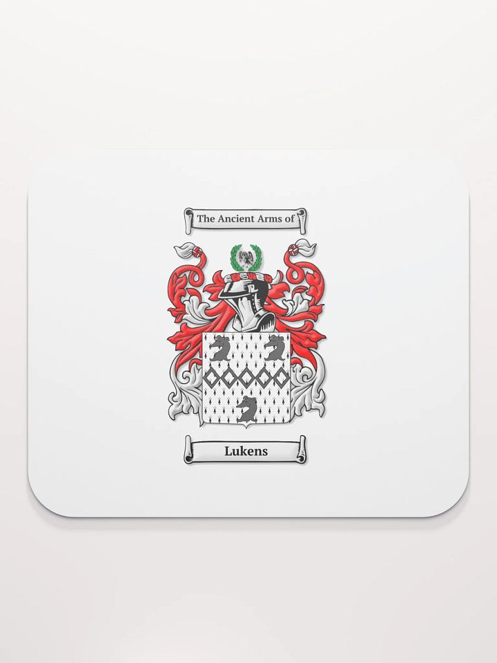 Lukens Family Crest - Mouse Pad product image (2)