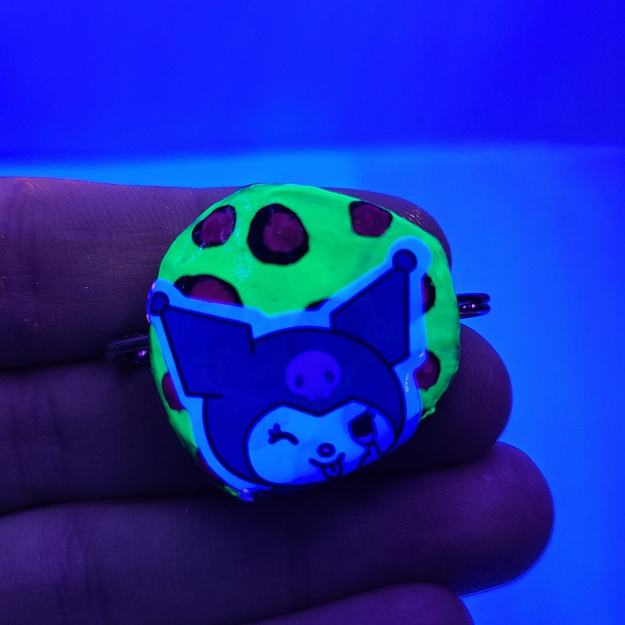 Kuromi Bottle Cap Pin product image (2)
