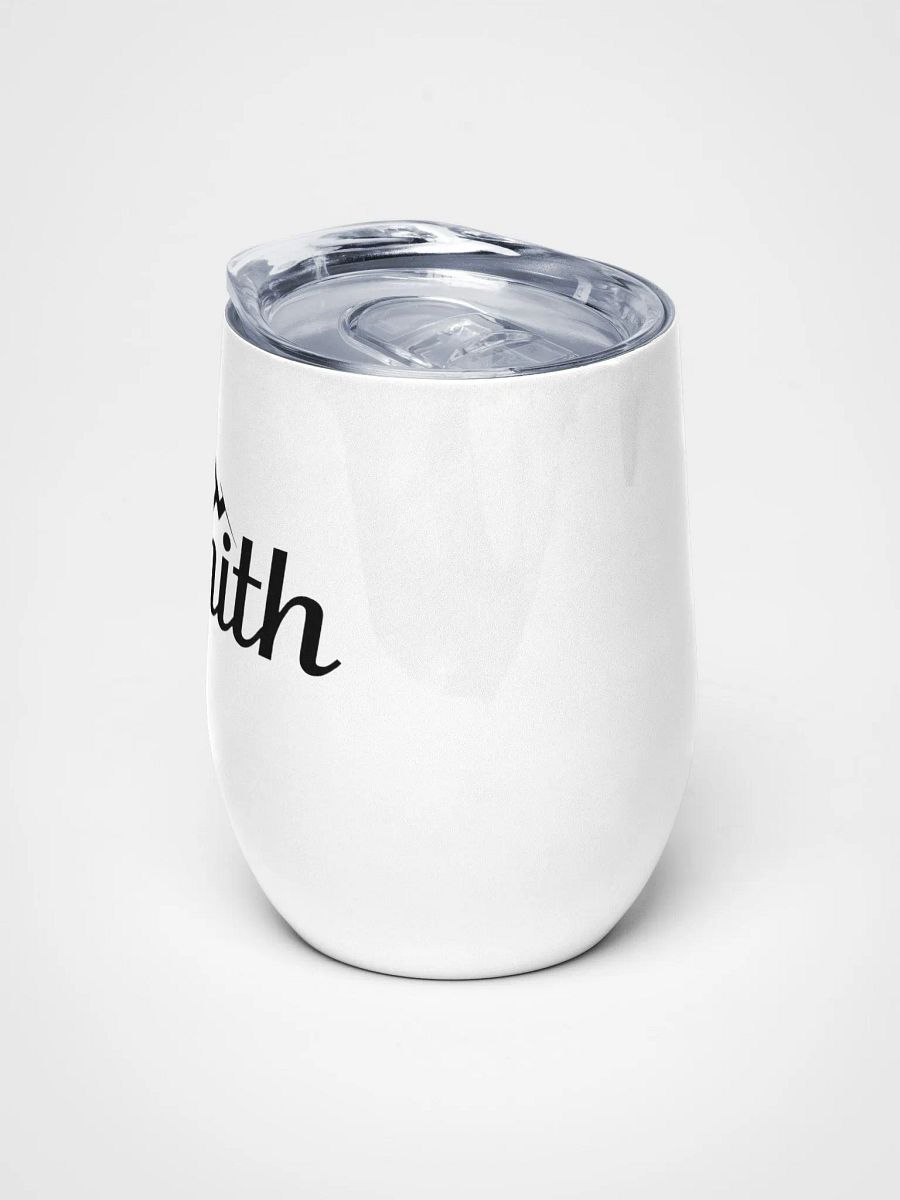 Zenith 12oz Insulated Stainless Steel Wine Tumbler - Double-Wall Vacuum Sealed, White product image (5)