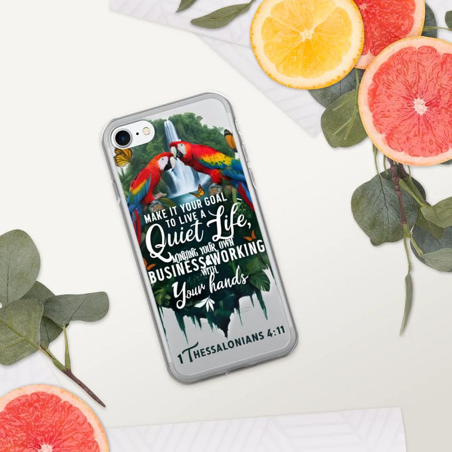 Live a Quiet Life iPhone Case product image (12)
