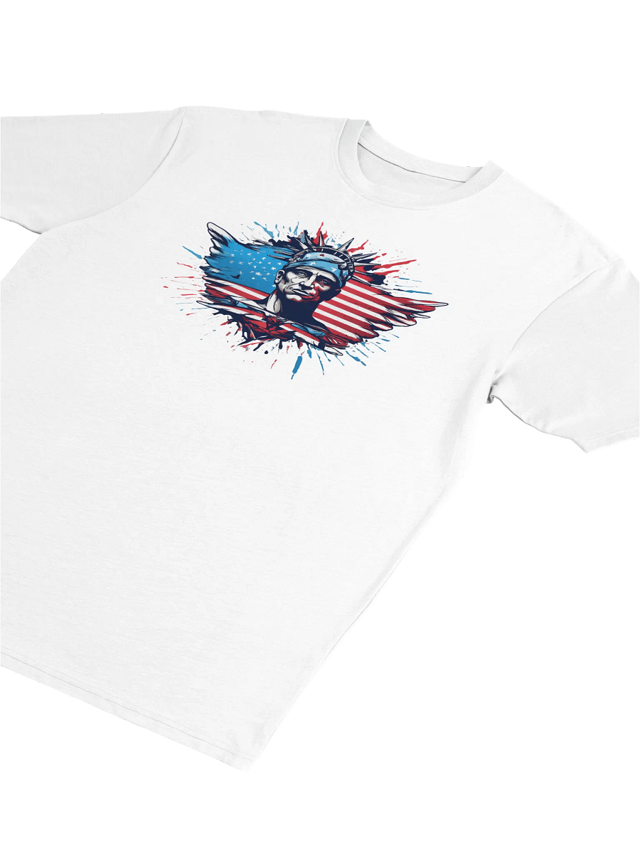Liberty Graphic Tee, Stylish Men's USA Shirt, Perfect Patriotic Gift product image (3)