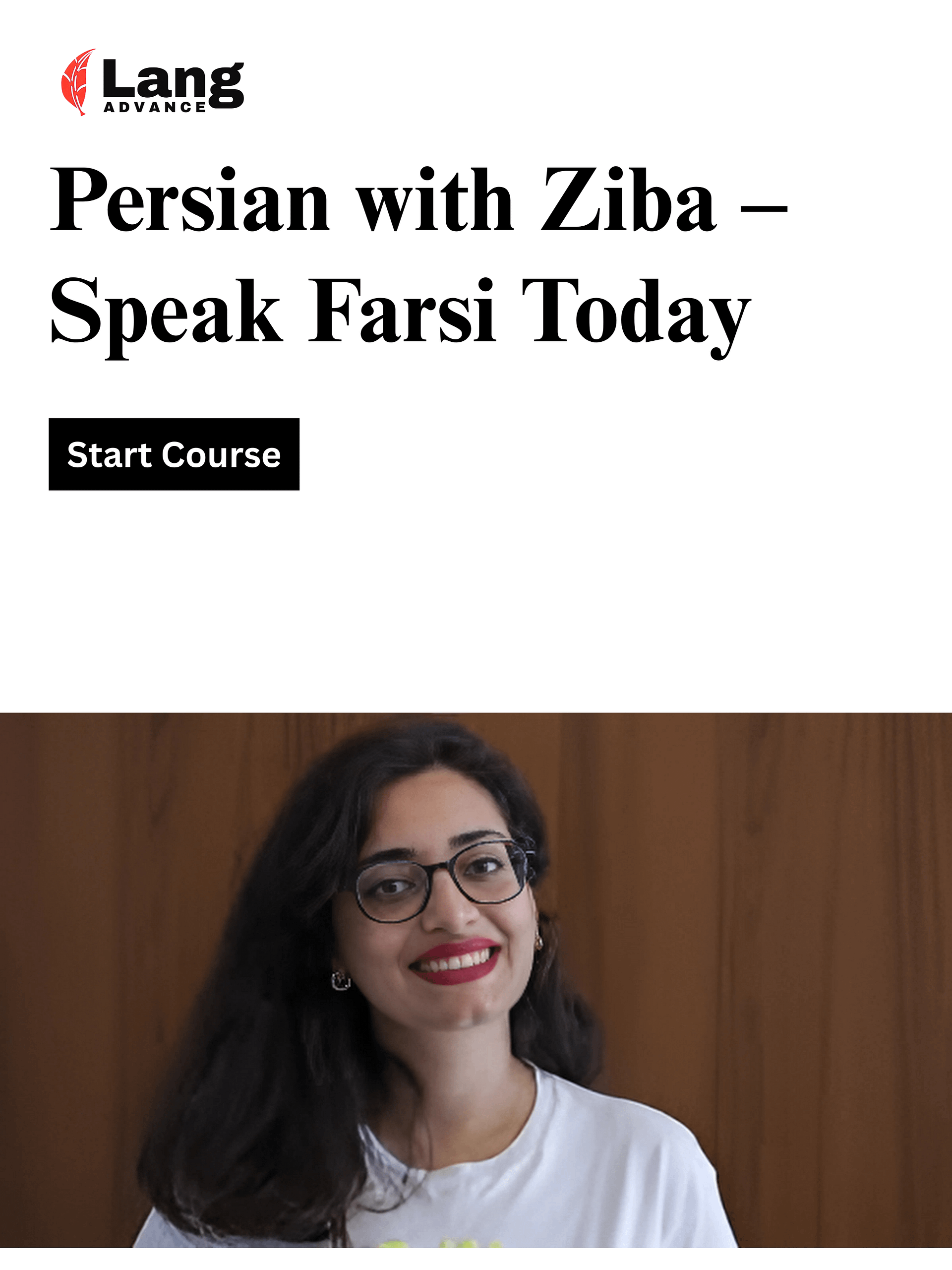 Learn Persian with Ziba: start speaking Farsi now product image (1)