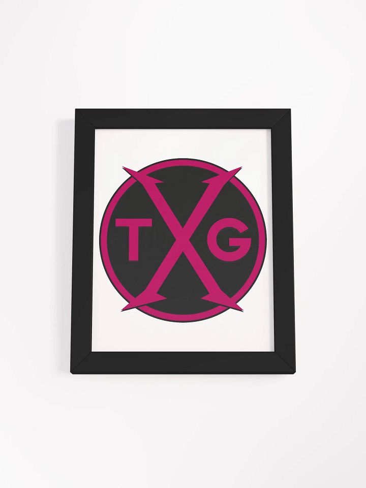 TXG Logo Vibrant Matte Poster Art product image (4)