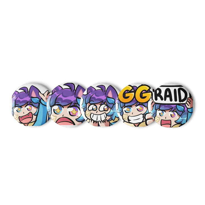 Emote Pins Set 1 product image (1)