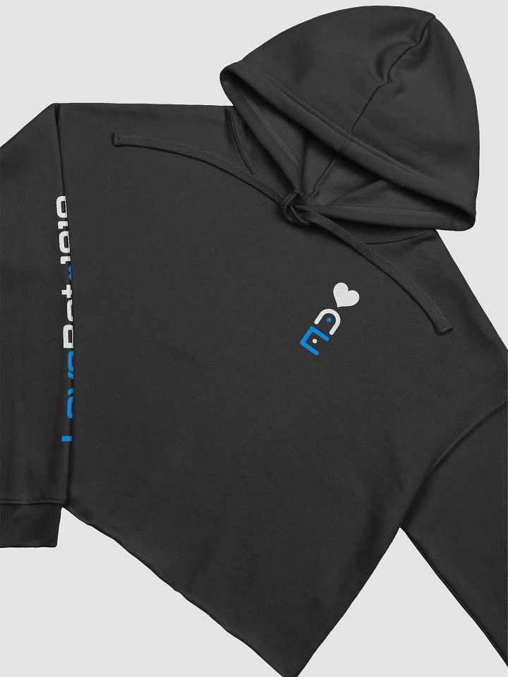 LoveBot 1919 Crop Hoodie product image (1)