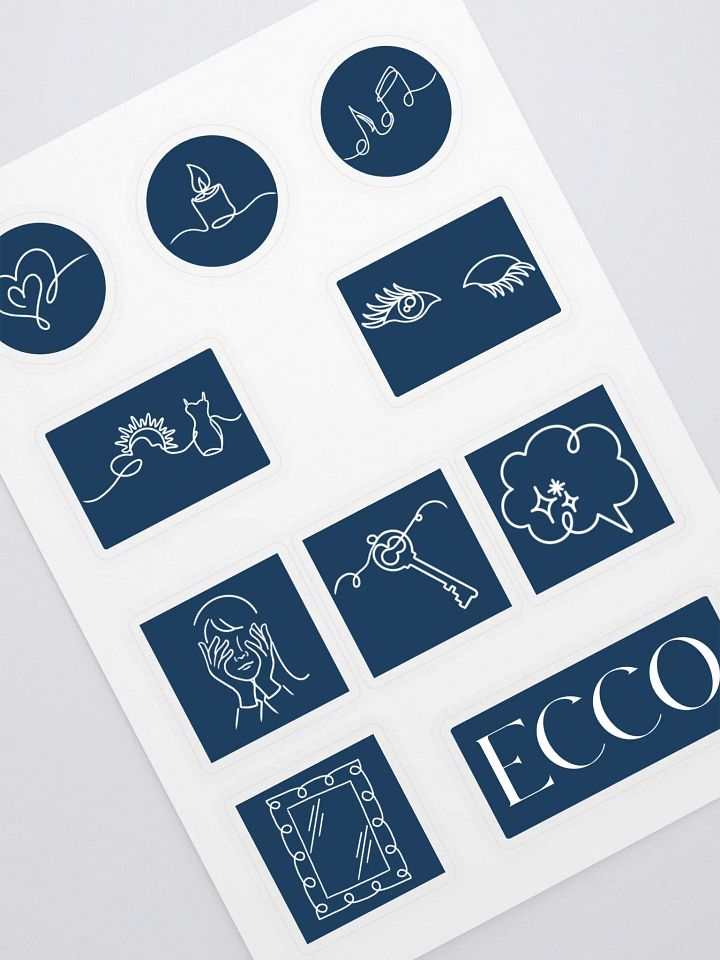 Ecco - Icon Sticker Sheet product image (1)