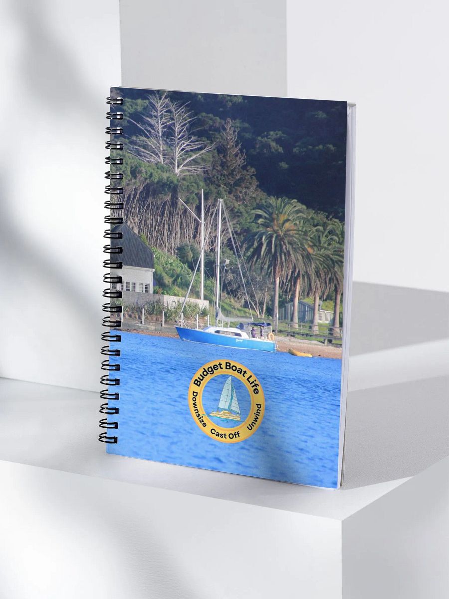 Budget Boat Life Spiral Notebook product image (4)