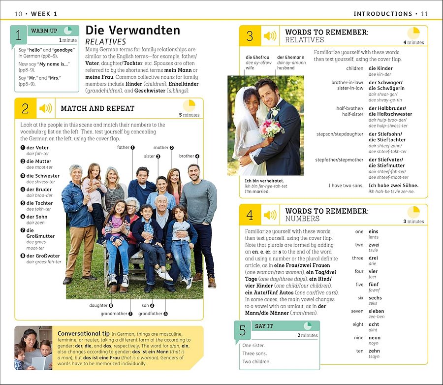 15-Minute German: Learn in Just 12 Weeks (DK 15-Minute Language Learning) product image (2)