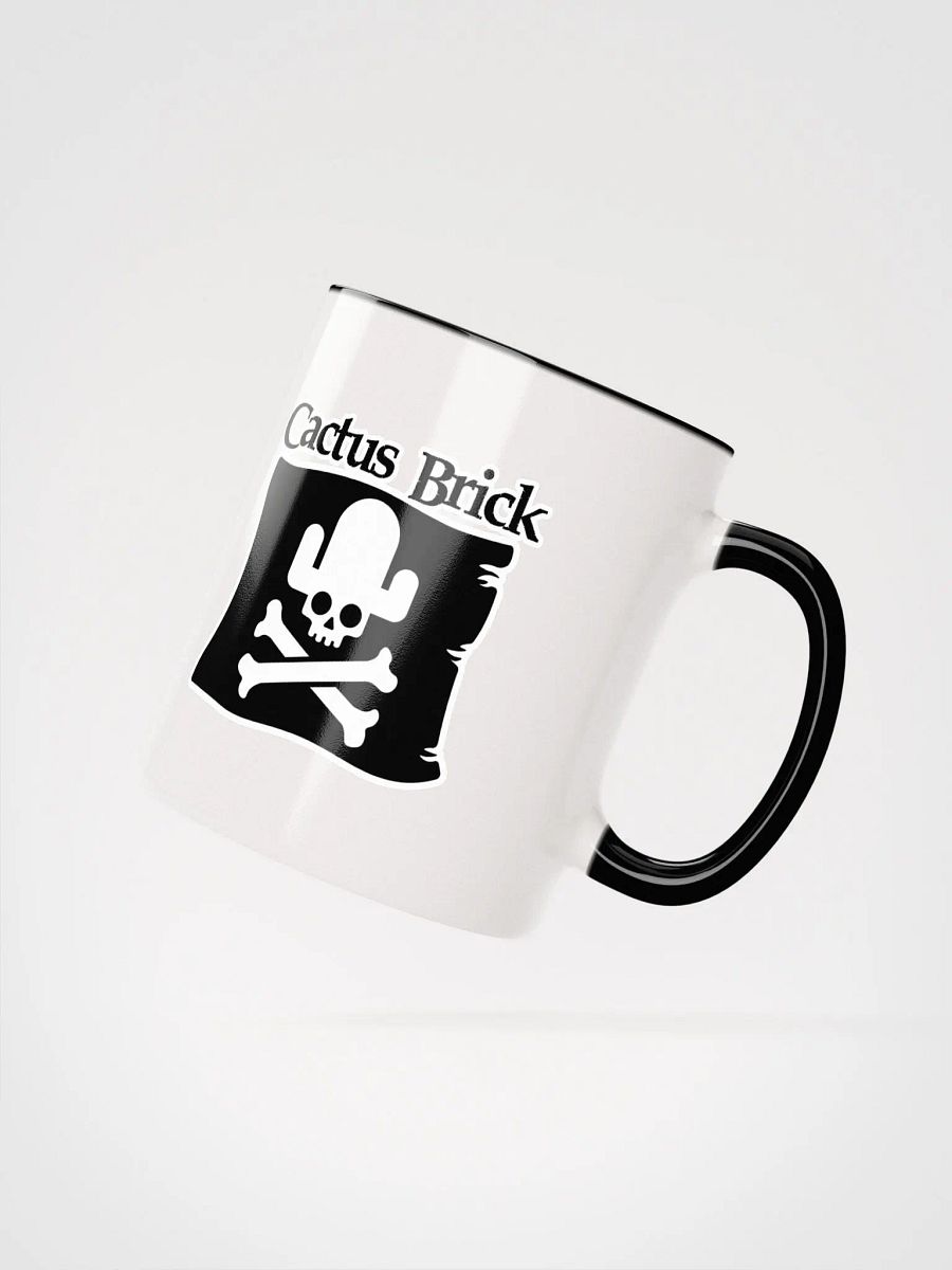 Cactus Brick (Mug) - Pirate Flag product image (5)