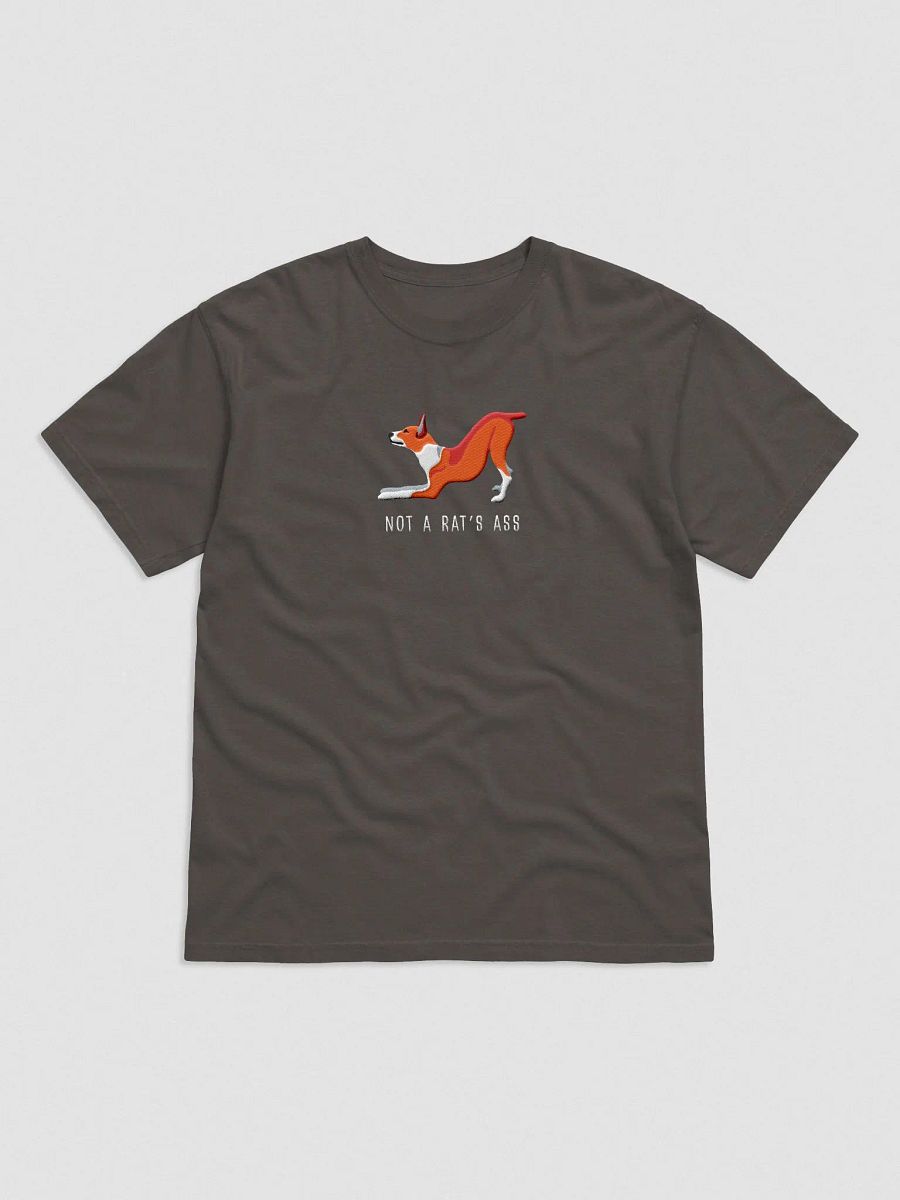 Not a Rat's Ass T-Shirt(Embroidered) of a Rat Terrier(Red & White) product image (4)
