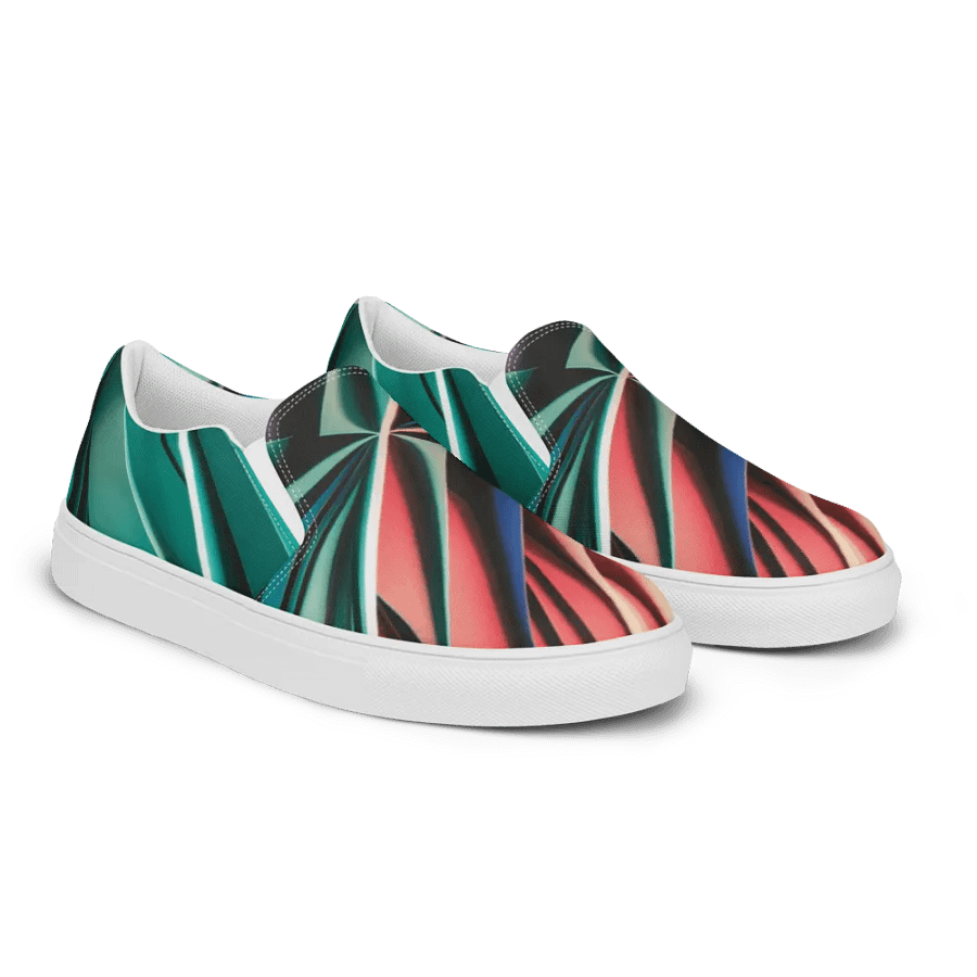 TDS Music Abstract Fusion Men's Slip-On Canvas Shoes product image (8)