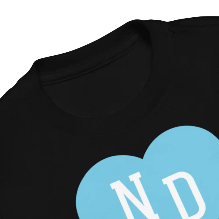 ND Heart Blue Unisex Toddler T-shirt product image (2)