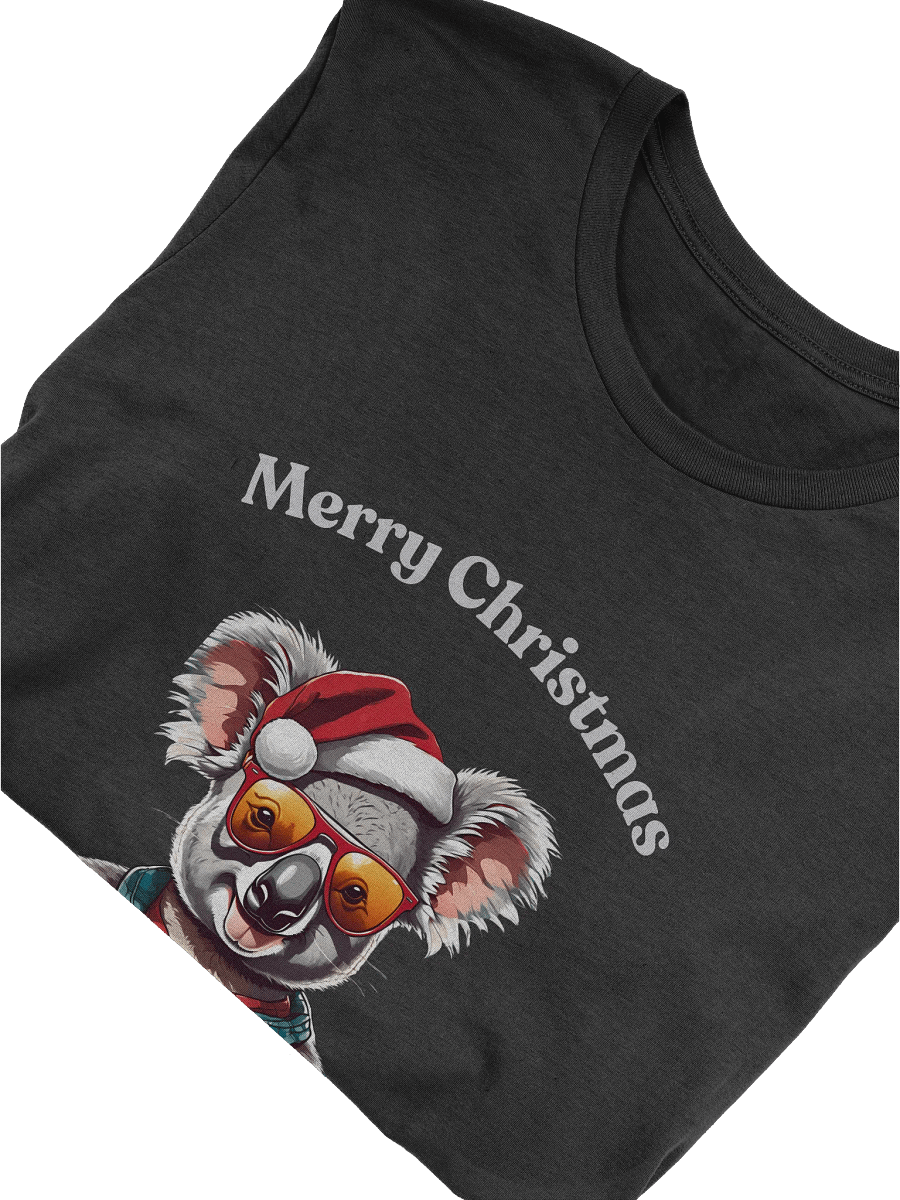 Festive Koala Merry Christmas T-Shirt - Silver product image (5)
