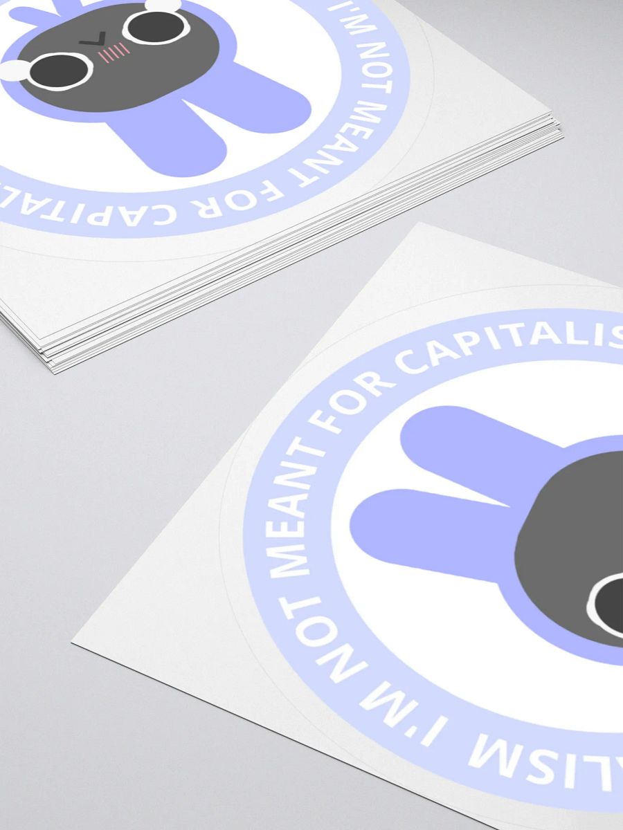 Not Meant For Capitalism Bunny product image (10)