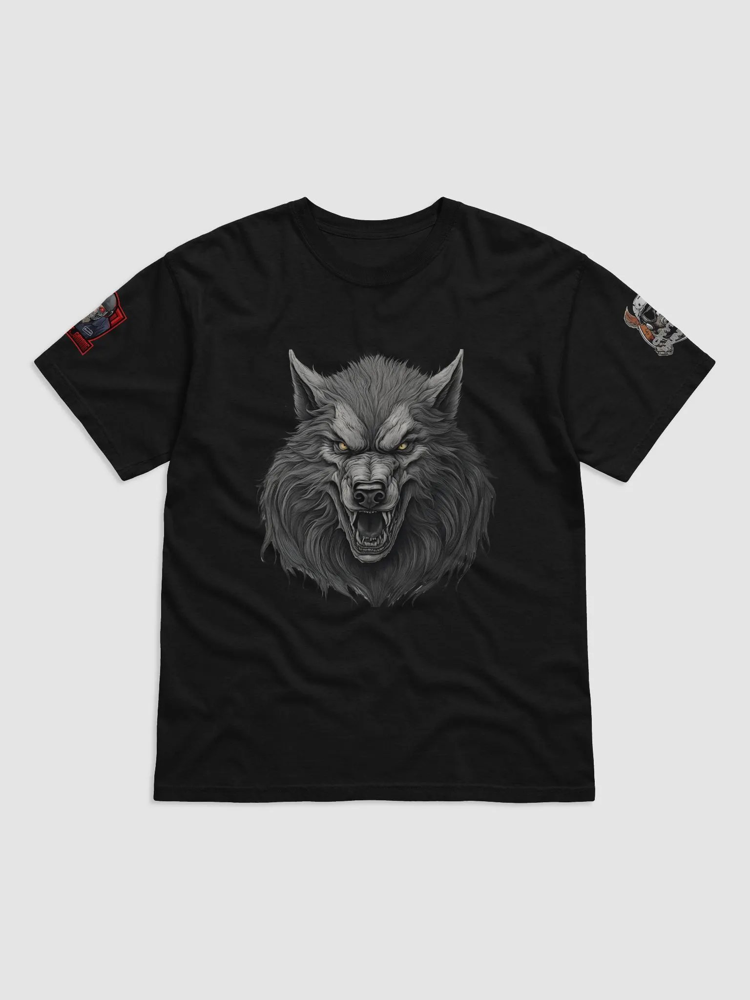 Howling Werewolf Head Tee: Embrace the Night product image (1)