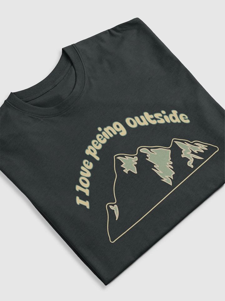 I Love Peeing Outside - Funny Hiking & Camping T-Shirt product image (2)