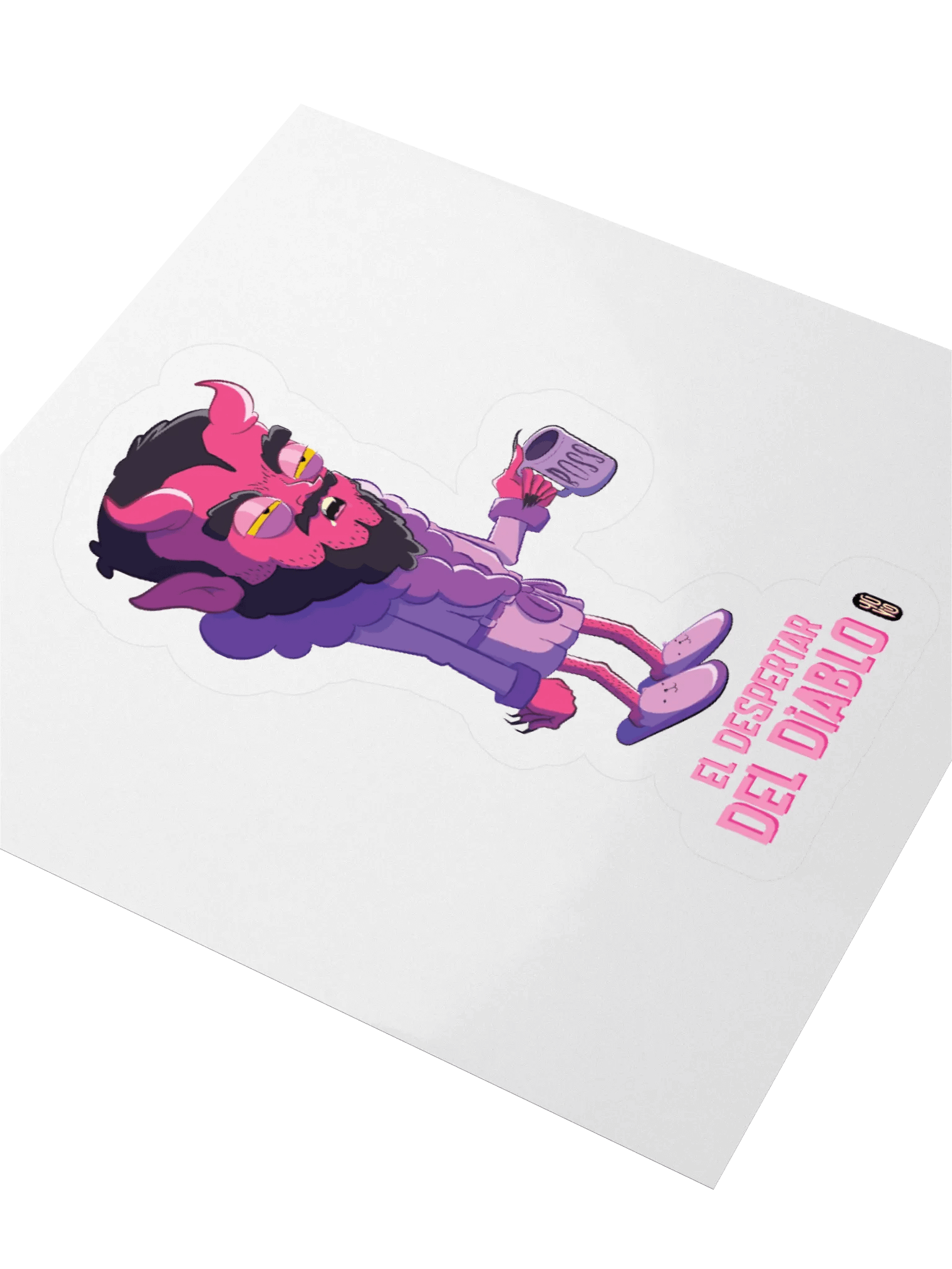 El Despertar del Diablo - Sticker (Kiss Cut) product image (3)