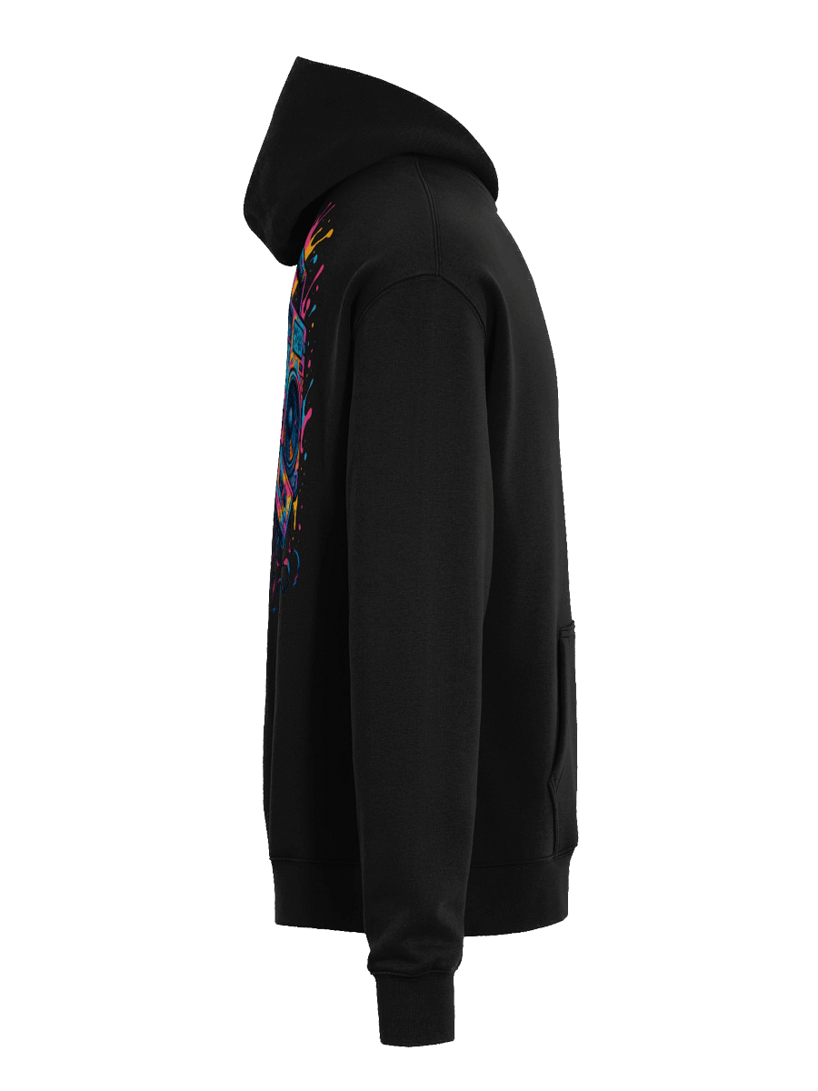 Boombox Blast Hoodie – Retro Graffiti Sound Waves product image (7)