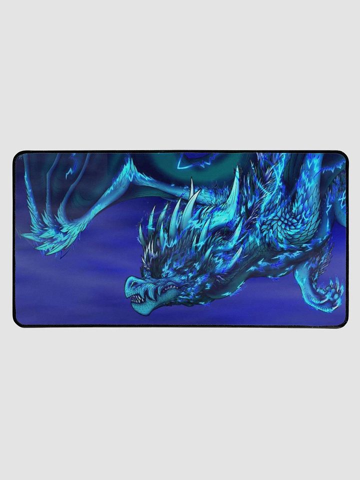 Neon Shock Stitched Deskmat product image (1)