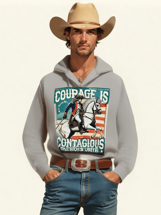 Courage Is Contagious Unisex Hoodie product image (94)