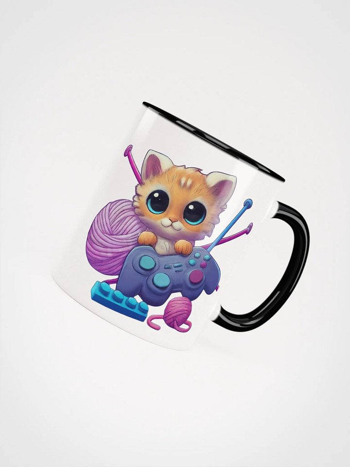 Kittles Coloured Mug (LH) product image (1)