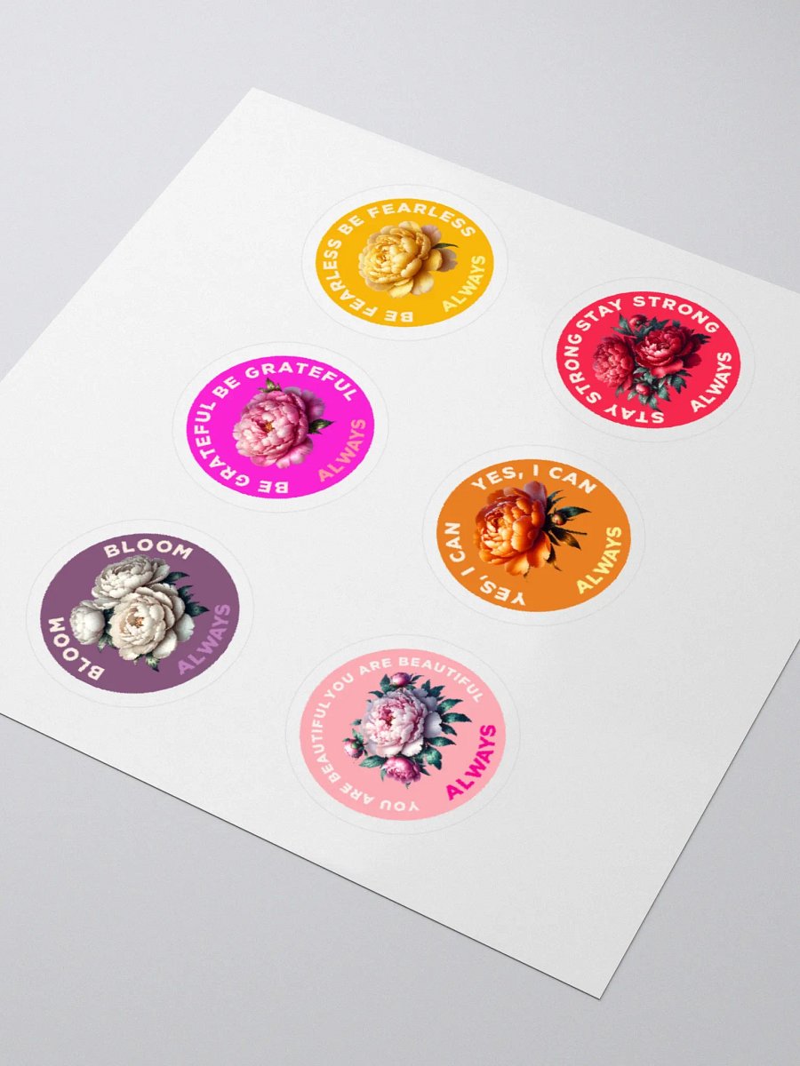 Floral Affirmation Sticker Set product image (3)