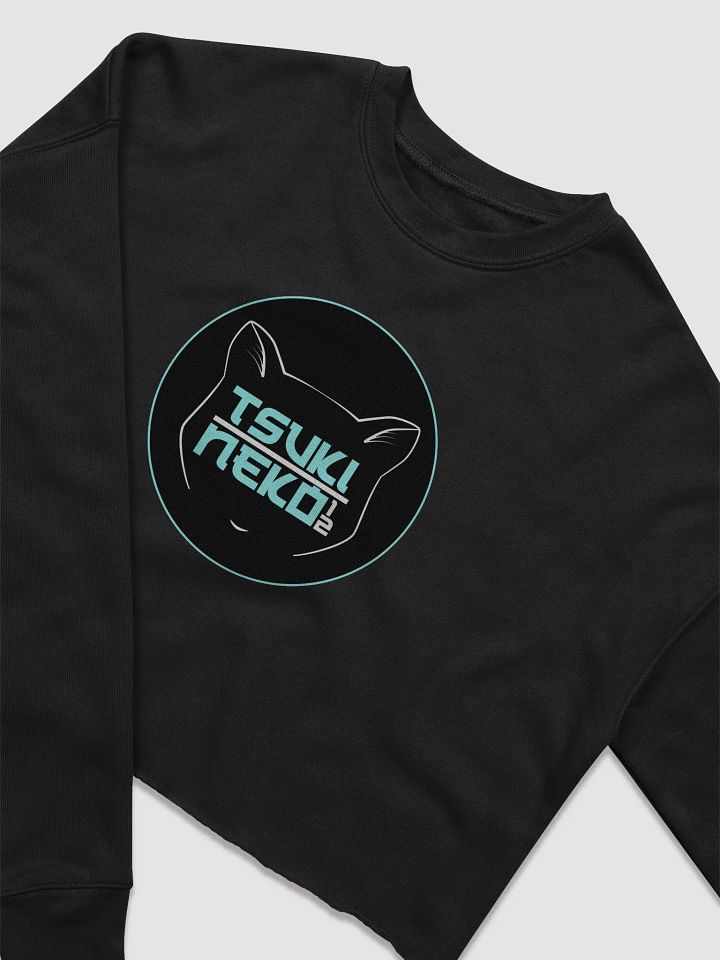Tsuki Neko Logo#1 [Cropped Sweater] product image (2)