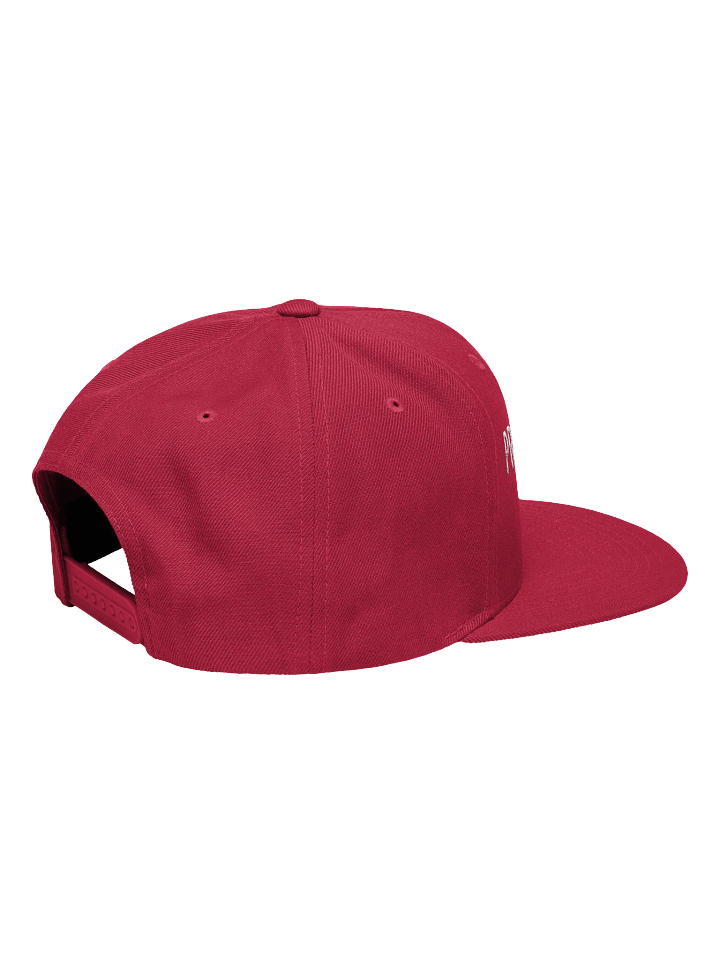 PDKH Embroidered Snapback Unisex white & black stitching product image (2)