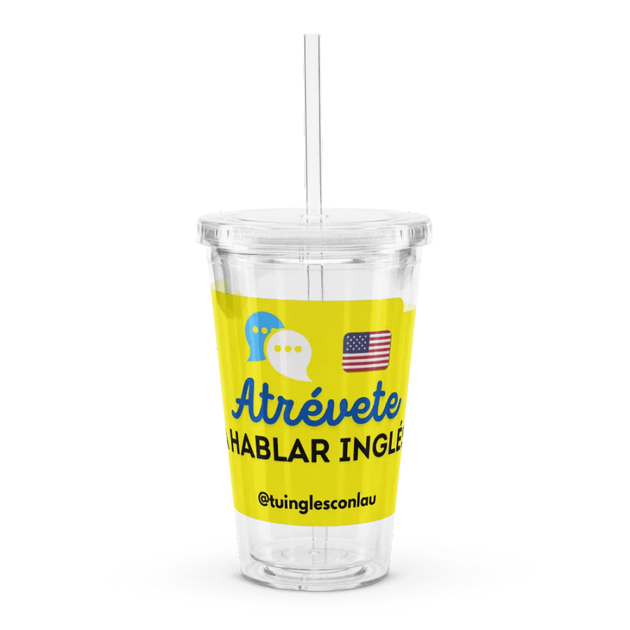 Atrévete a hablar inglés! | Tumbler: Embrace Bilingual Vibes! product image (1)