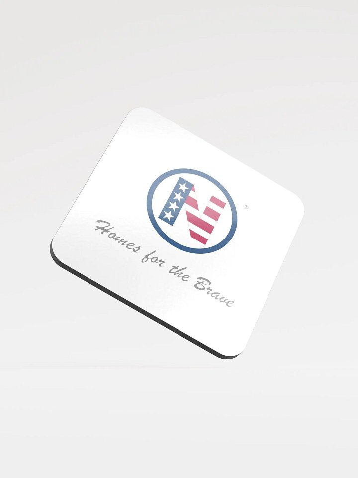 National VA Loans Patriotic Pride Glossed Coaster product image (1)