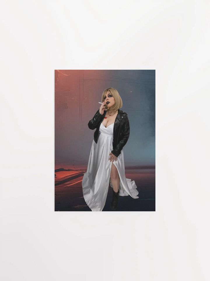 Bride of Chucky Smoking Unframed Print product image (1)
