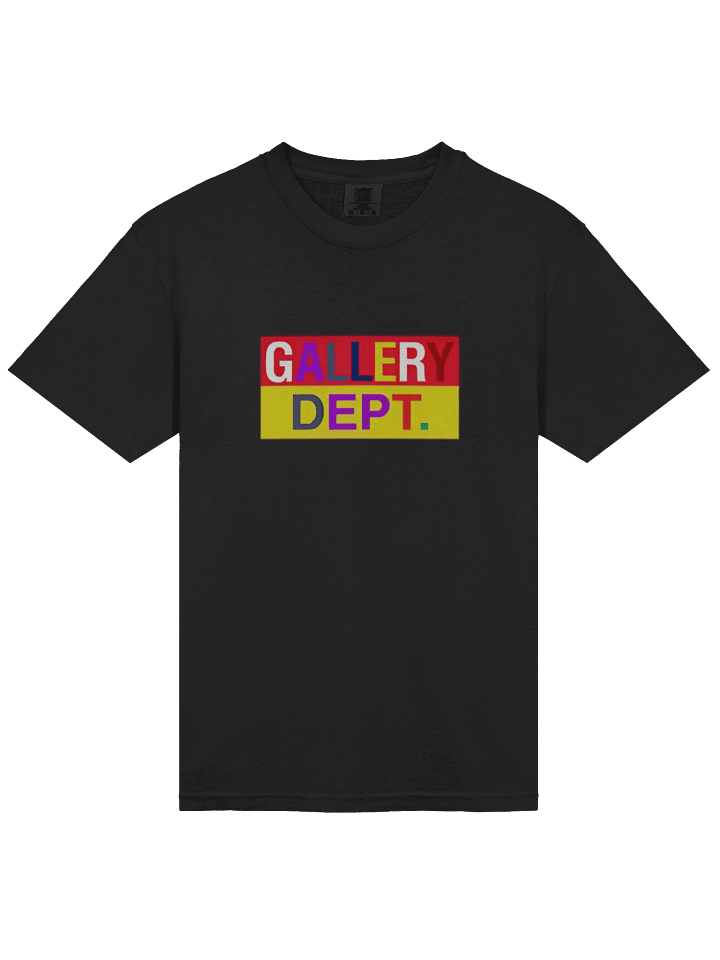 Gallery Dept shirt Color BLACK product image (1)