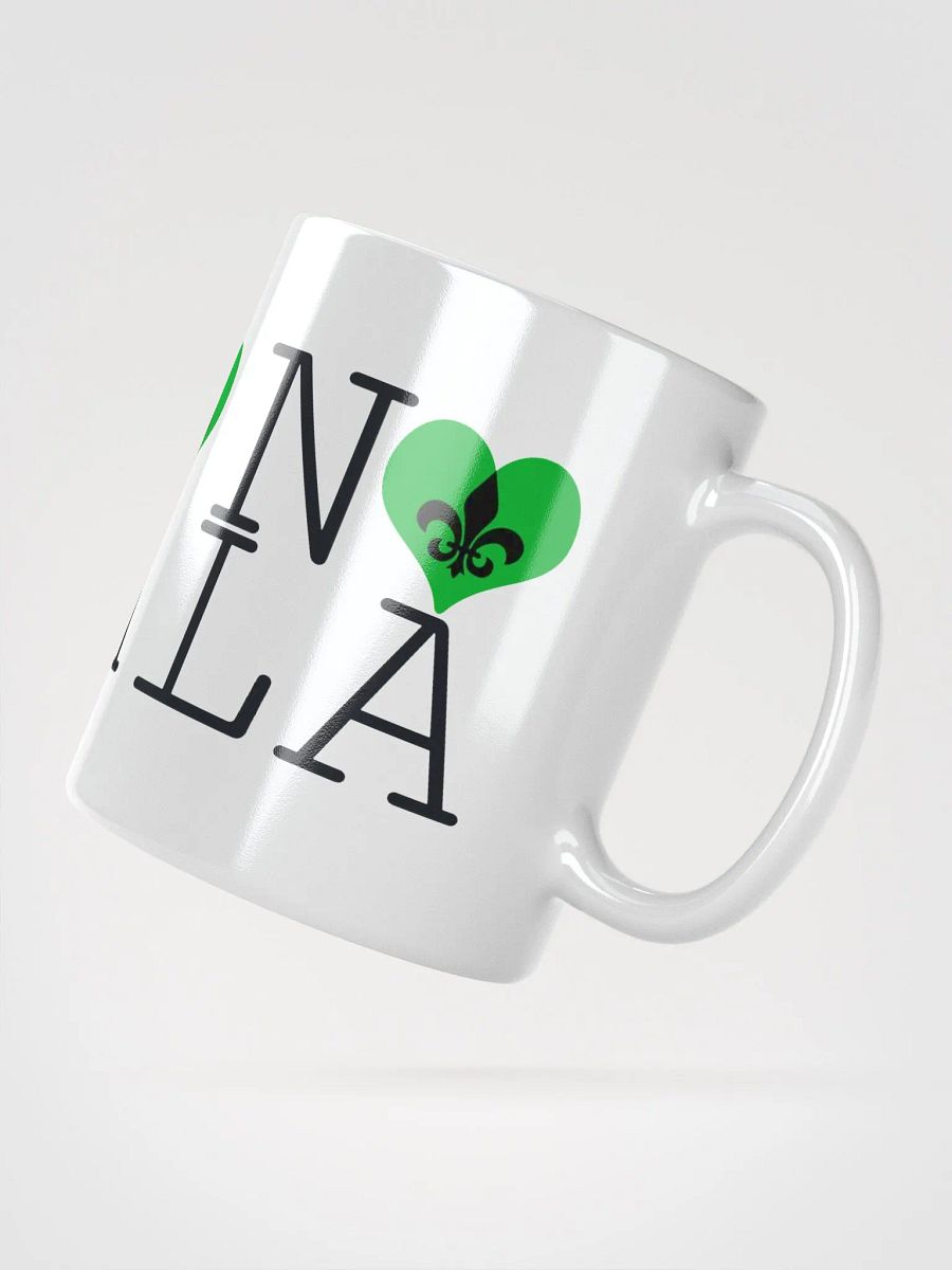 I LOVE NOLA **BIGSHOT MUG** (GREEN HEART) product image (2)
