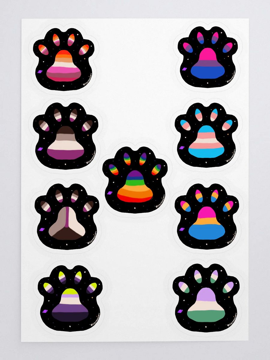 Paw-some Pride Sticker Pack product image (1)