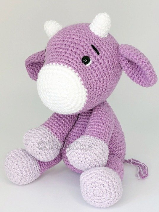 UK Pattern - Amigurumi Crochet Cow product image (6)