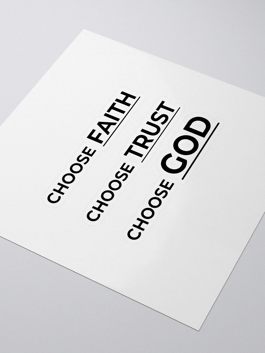 CHOOSE FAITH, CHOOSE TRUST, CHOOSE GOD. product image (9)