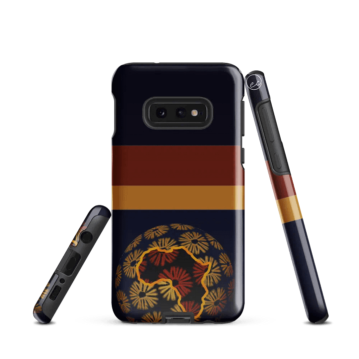 African Floral Globe Samsung Tough Case product image (1)