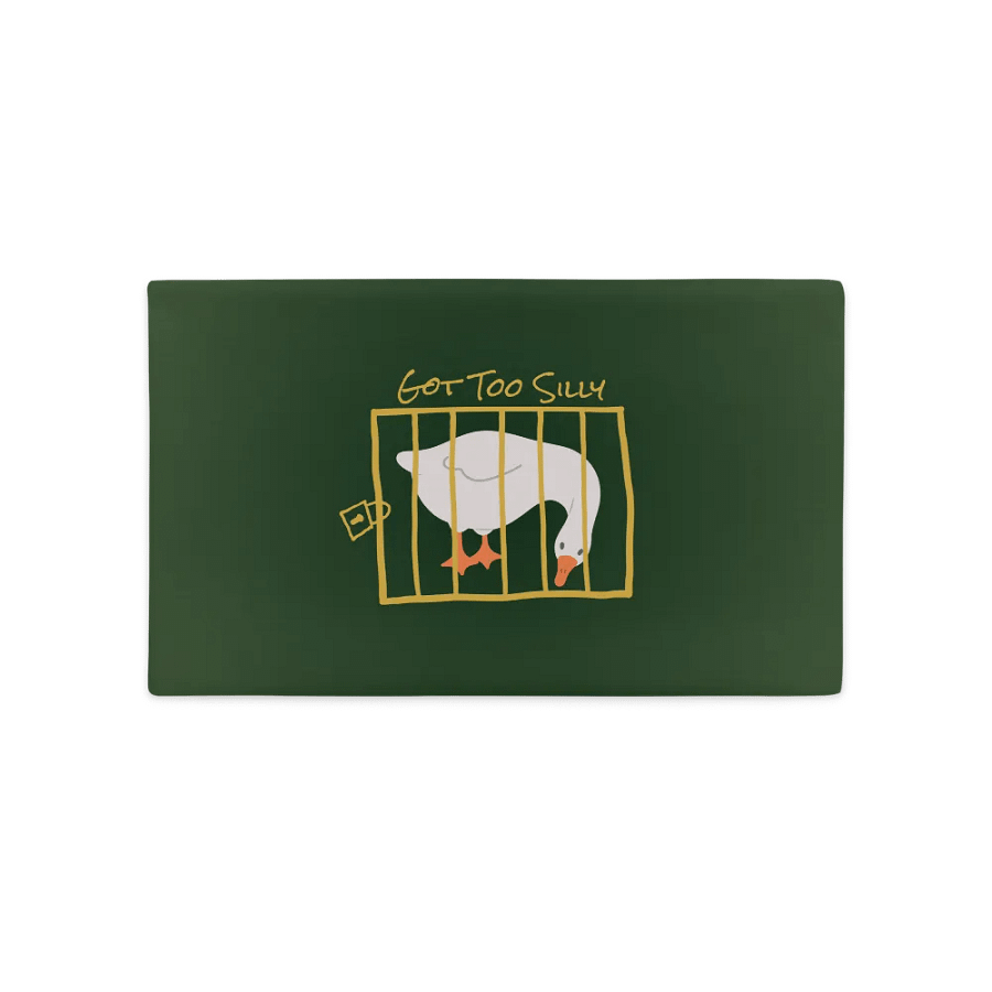 Got Too Silly Goose Pillow Case product image (5)