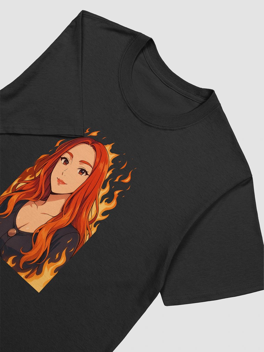 Anime Red Flames unisex shirt product image (3)