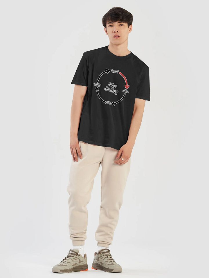 Vibe Coding Circular Flow T-shirt product image (2)