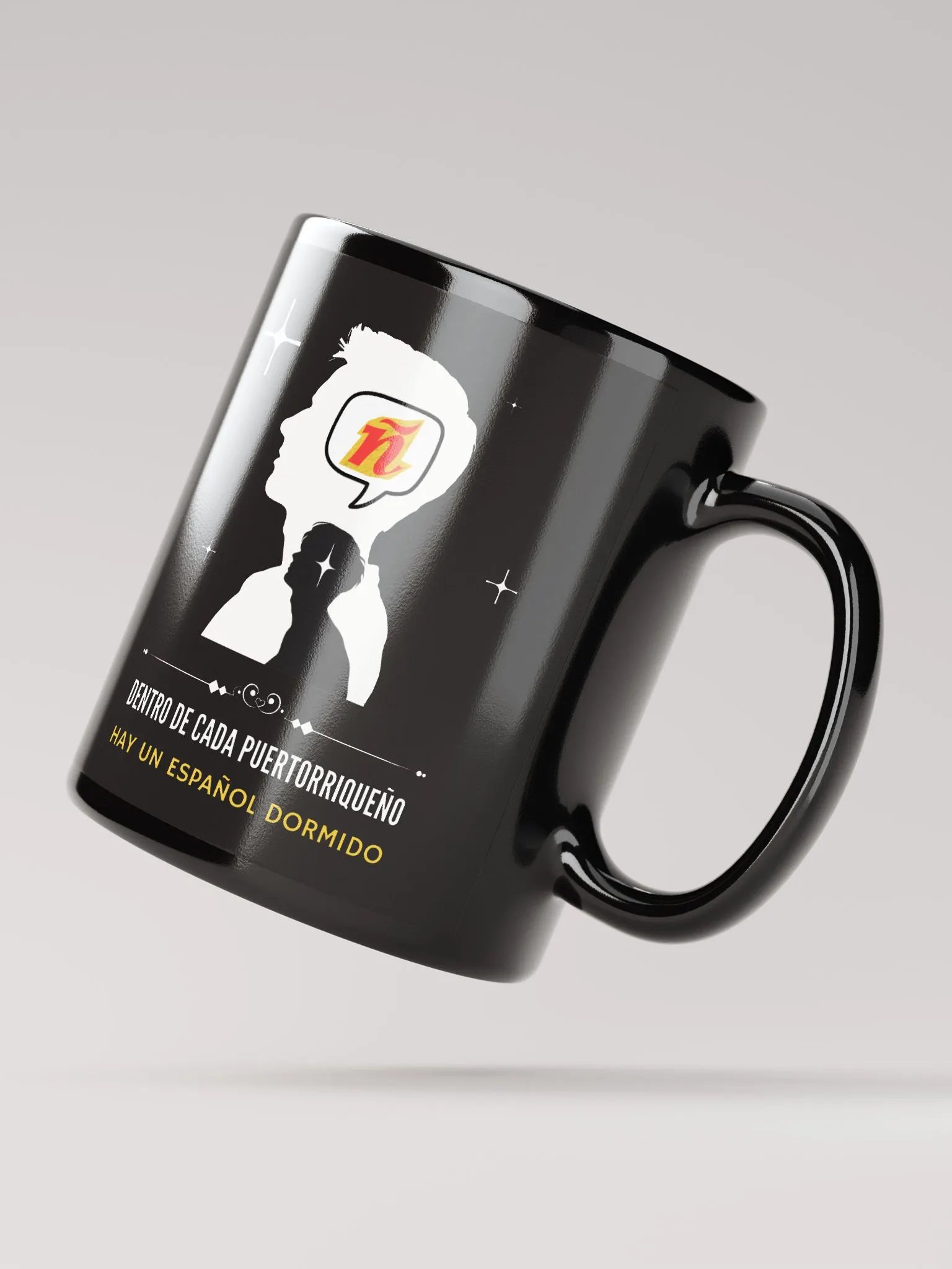 Taza Negra - Español Dormido product image (2)