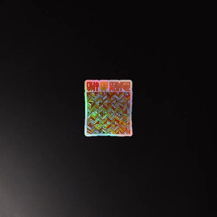 Out of Range Holographic Sticker Sheet product image (4)