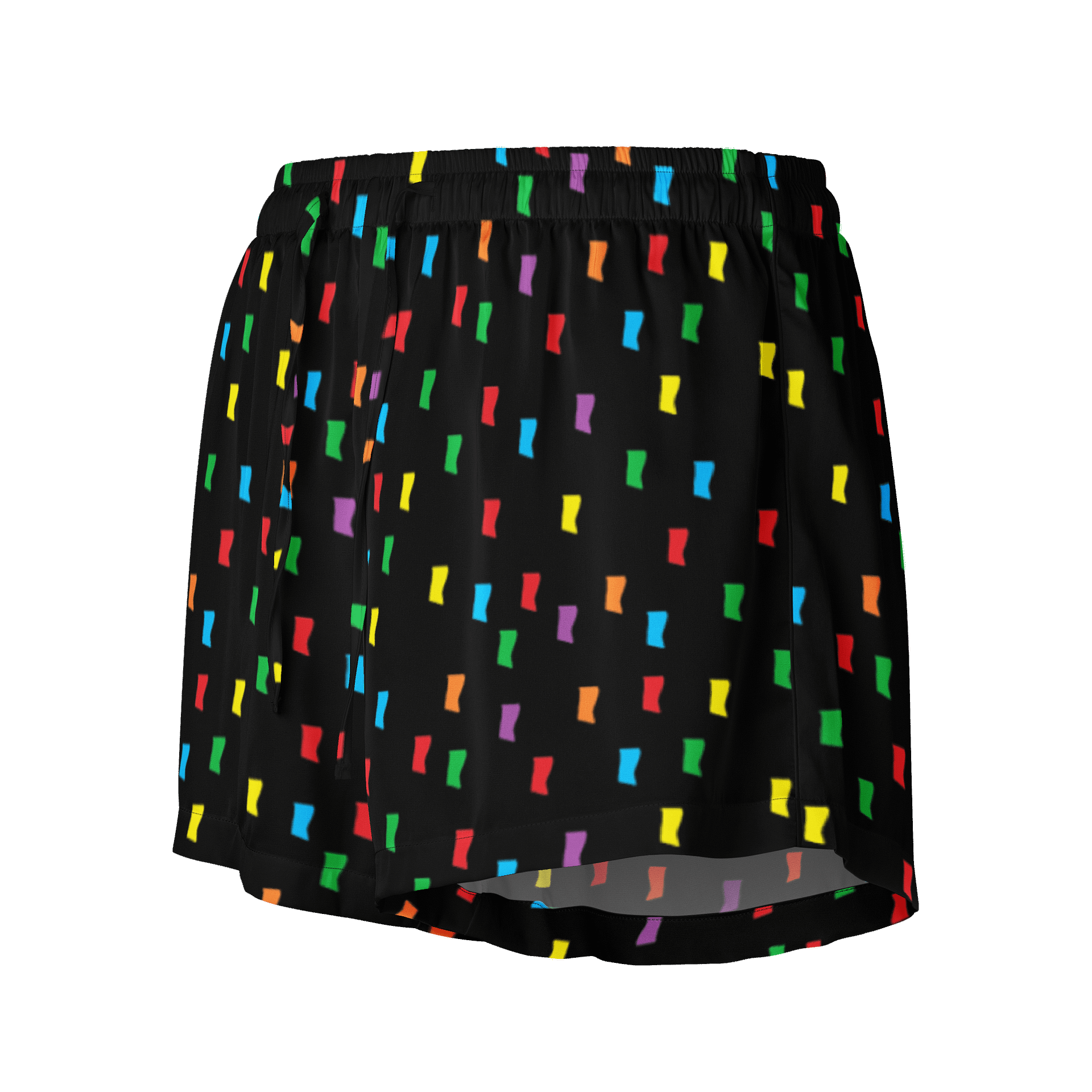 Confetti All-Over Print Women's Pajama Shorts product image (1)