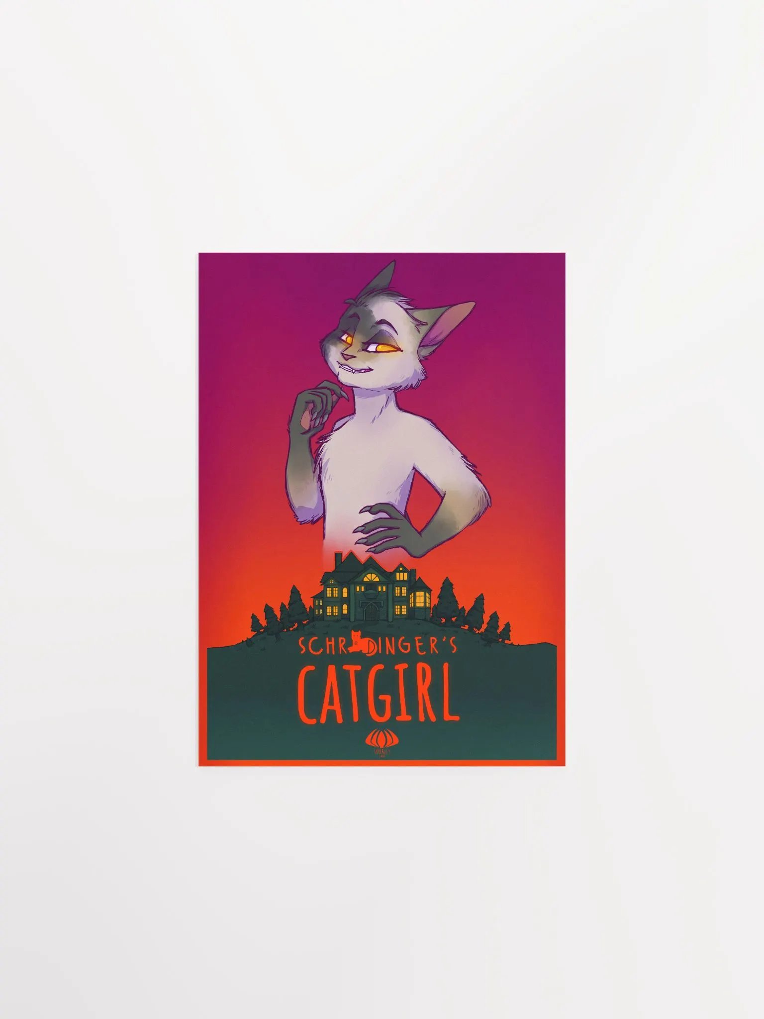 Schrodinger's Catgirl Poster: Mischief Brewing - Plain product image (1)