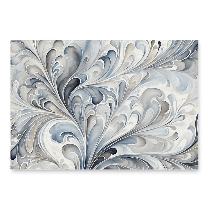 Gray Fractals Paper Sheets product image (1)