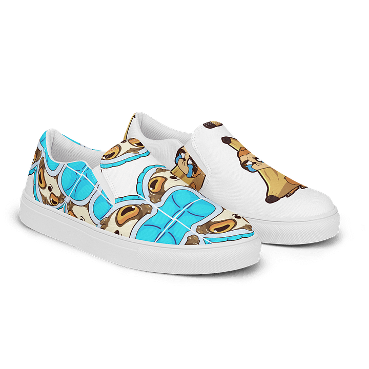 Slothin Around at the speed of Sound - Ladies Canvas Shoes product image (2)