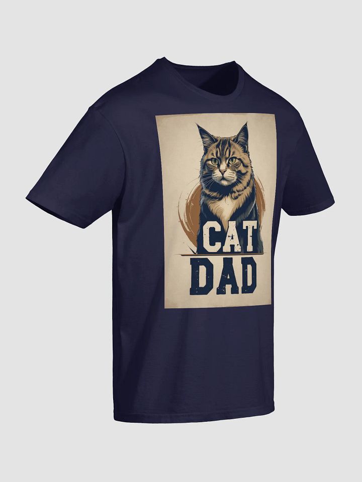 Cat Dad Pride – Rugged Feline Art product image (8)