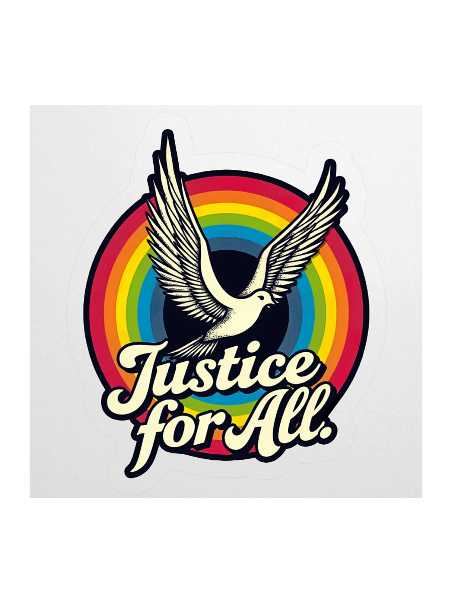 Justice For All Sticker product image (1)