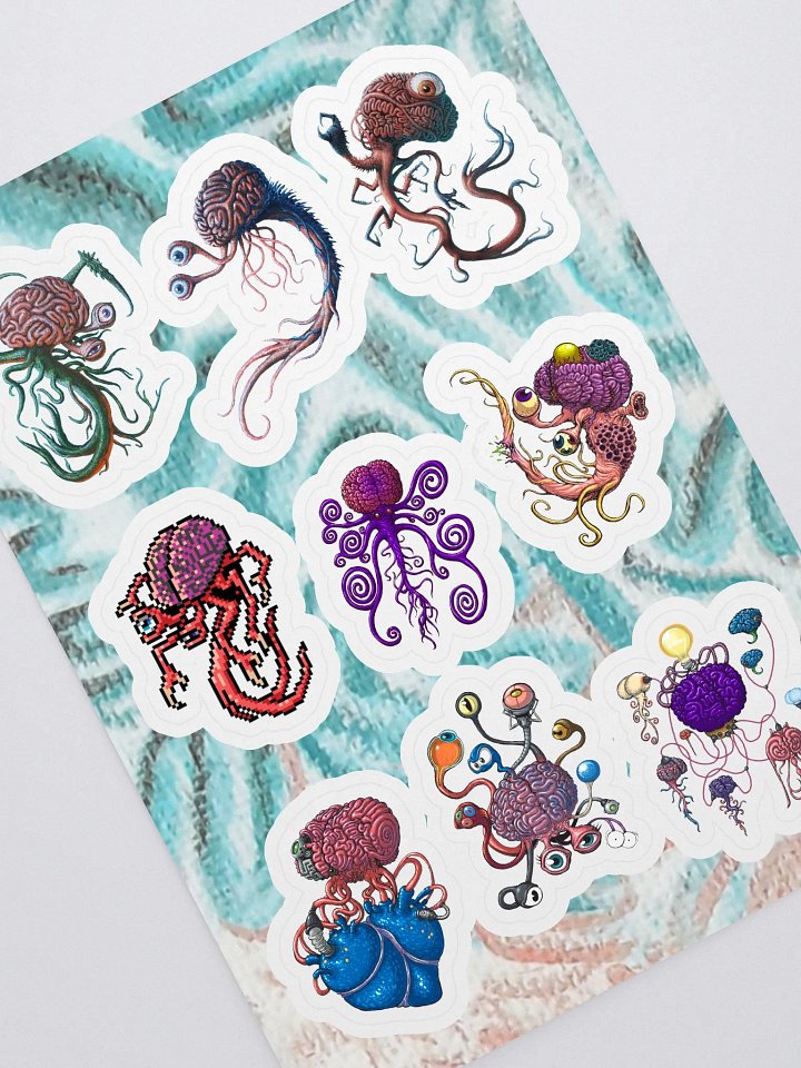 Brain Matter Sticker Sheet product image (1)